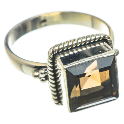 Smoky Quartz Rings handcrafted by Ana Silver Co - RING66546