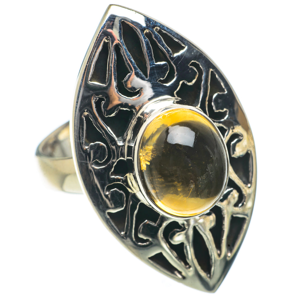 Citrine Rings handcrafted by Ana Silver Co - RING66548