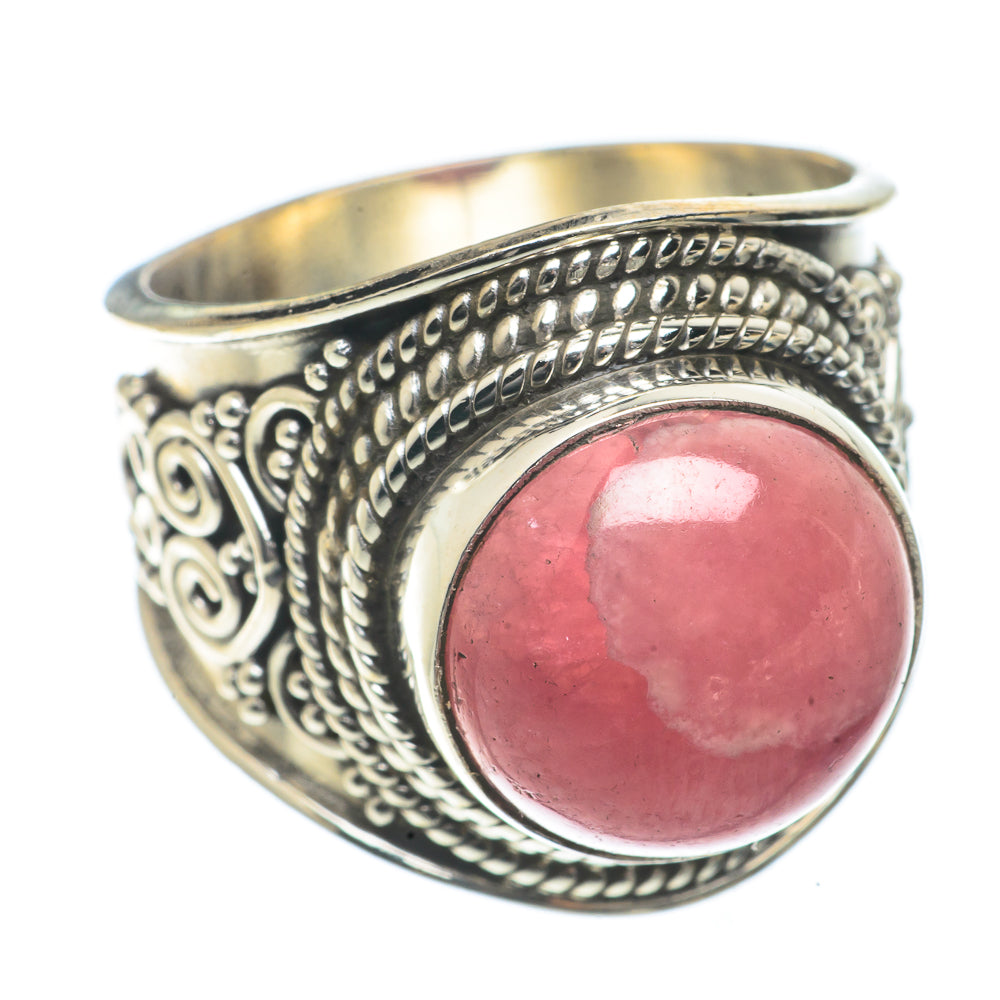 Rhodochrosite Rings handcrafted by Ana Silver Co - RING66549