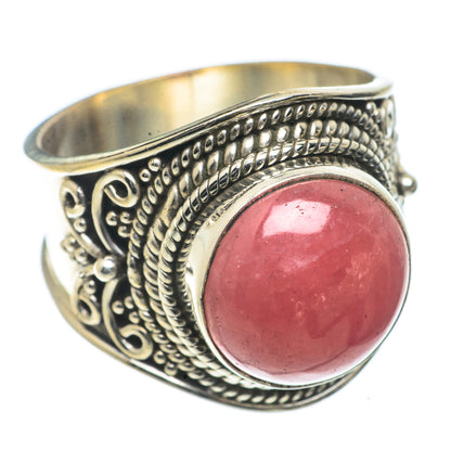 Rhodochrosite Rings handcrafted by Ana Silver Co - RING66551