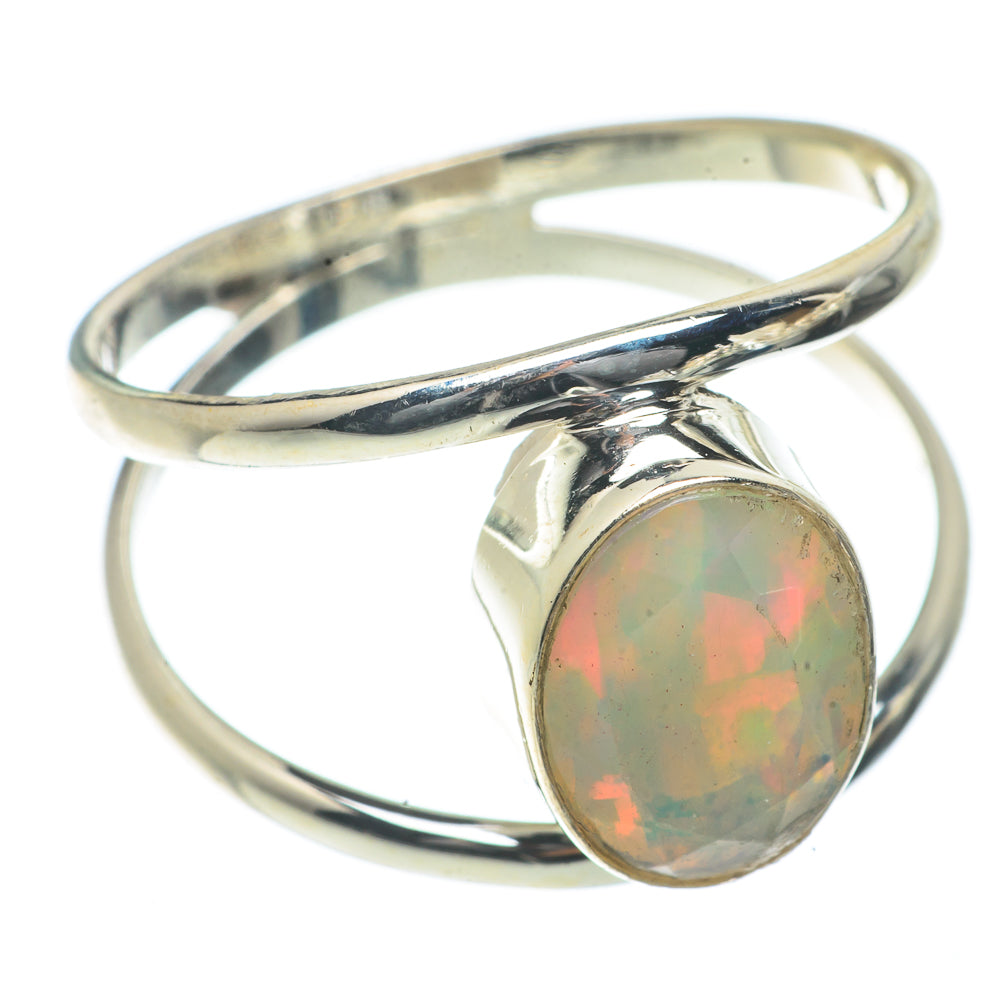 Ethiopian Opal Rings handcrafted by Ana Silver Co - RING66557