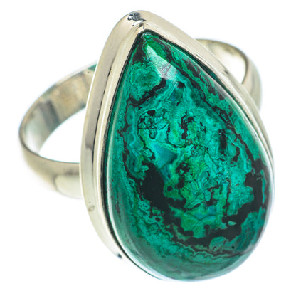 Chrysocolla Rings handcrafted by Ana Silver Co - RING66562