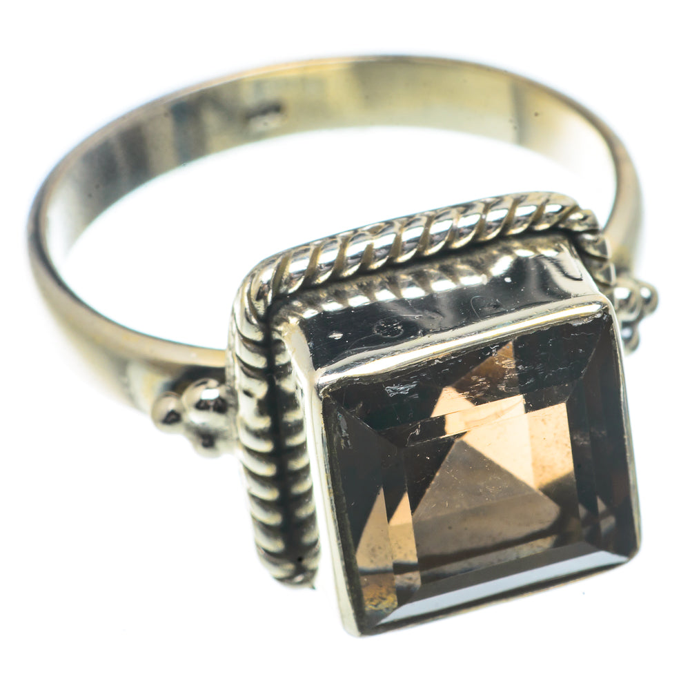 Smoky Quartz Rings handcrafted by Ana Silver Co - RING66563