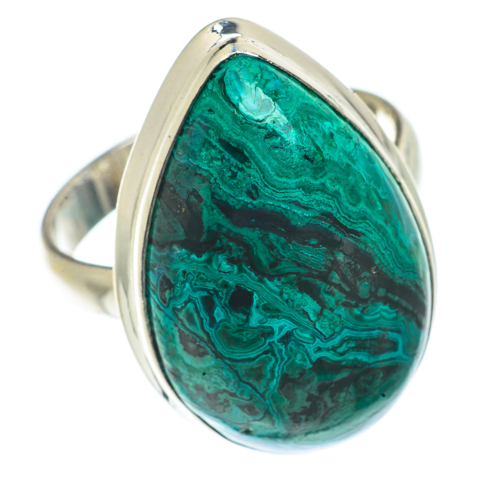 Chrysocolla Rings handcrafted by Ana Silver Co - RING66581
