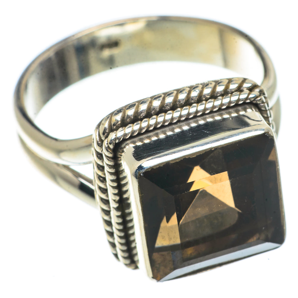 Smoky Quartz Rings handcrafted by Ana Silver Co - RING66584