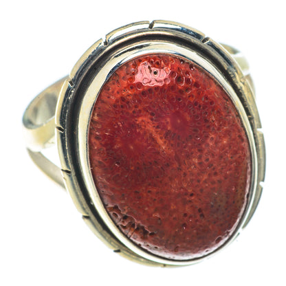 Sponge Coral Rings handcrafted by Ana Silver Co - RING66586