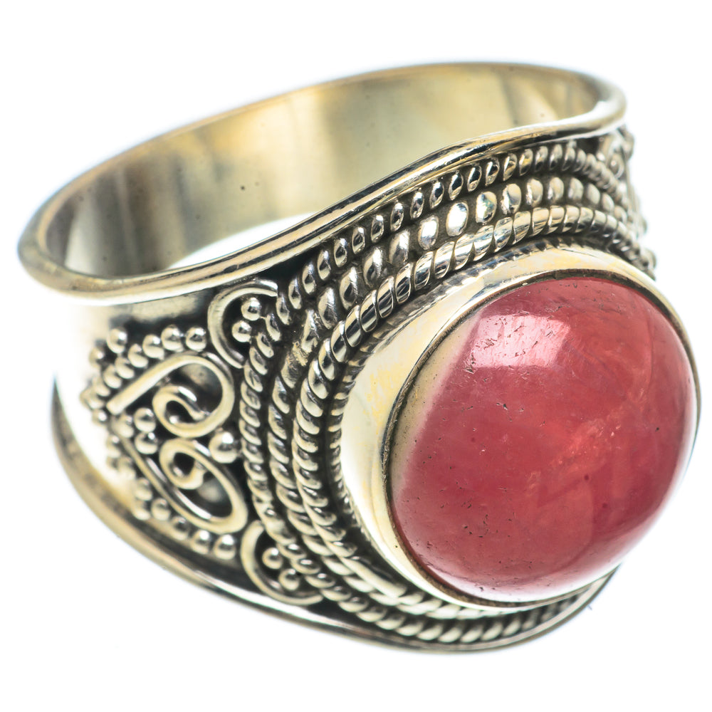Rhodochrosite Rings handcrafted by Ana Silver Co - RING66589