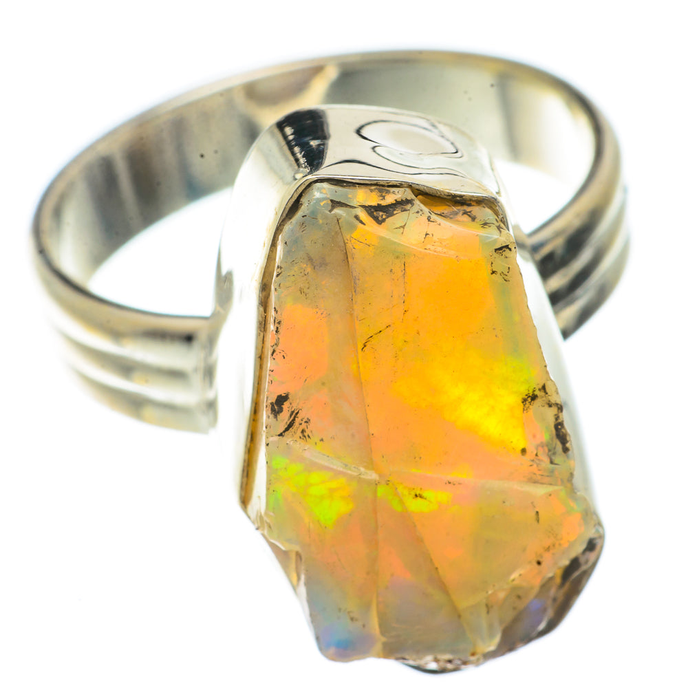 Ethiopian Opal Rings handcrafted by Ana Silver Co - RING66594