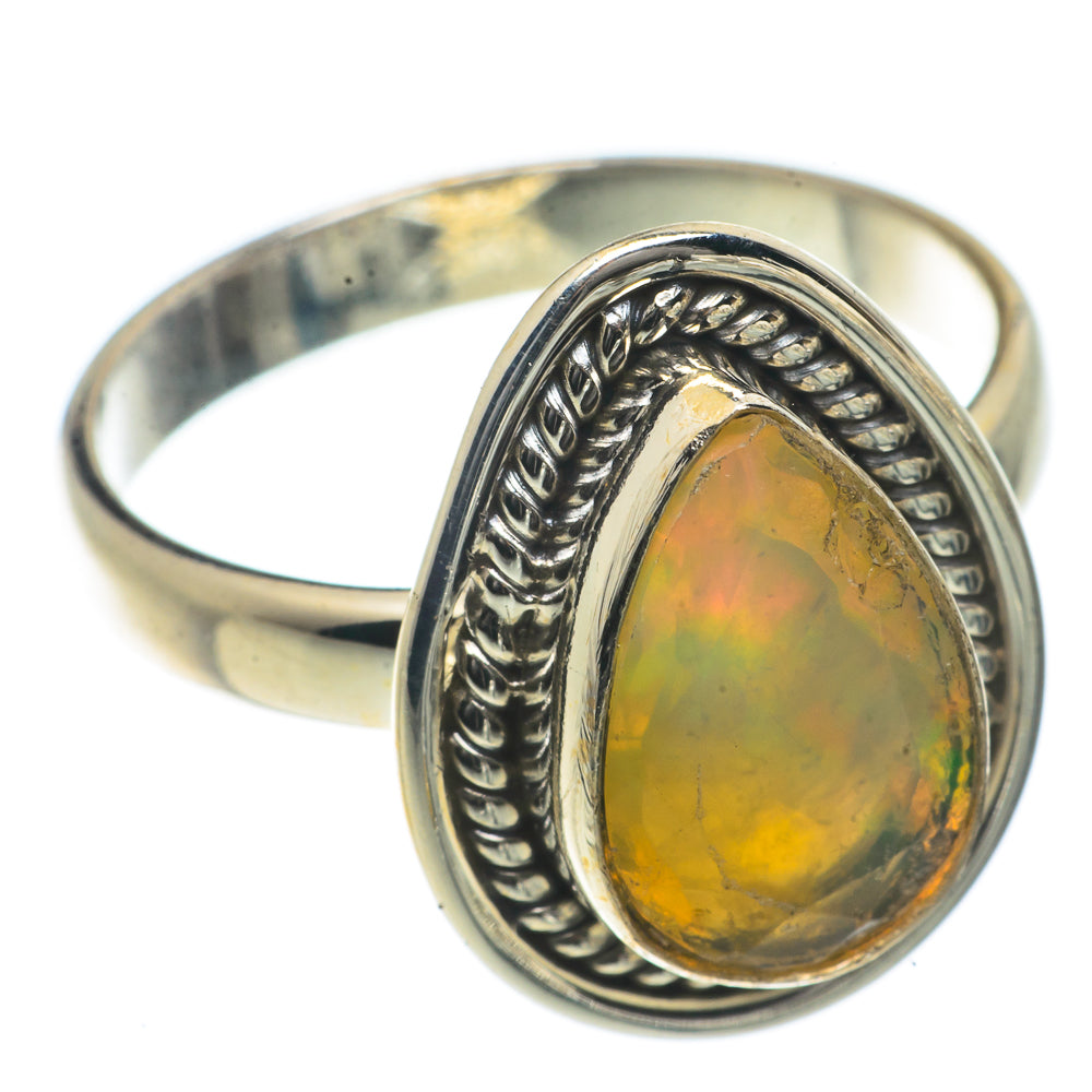 Ethiopian Opal Rings handcrafted by Ana Silver Co - RING66595