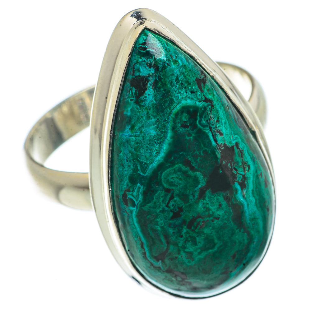 Chrysocolla Rings handcrafted by Ana Silver Co - RING66600