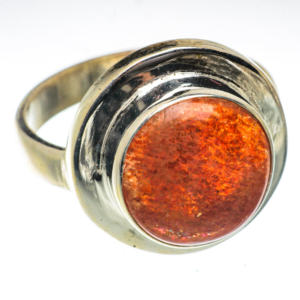 Sunstone Rings handcrafted by Ana Silver Co - RING66605