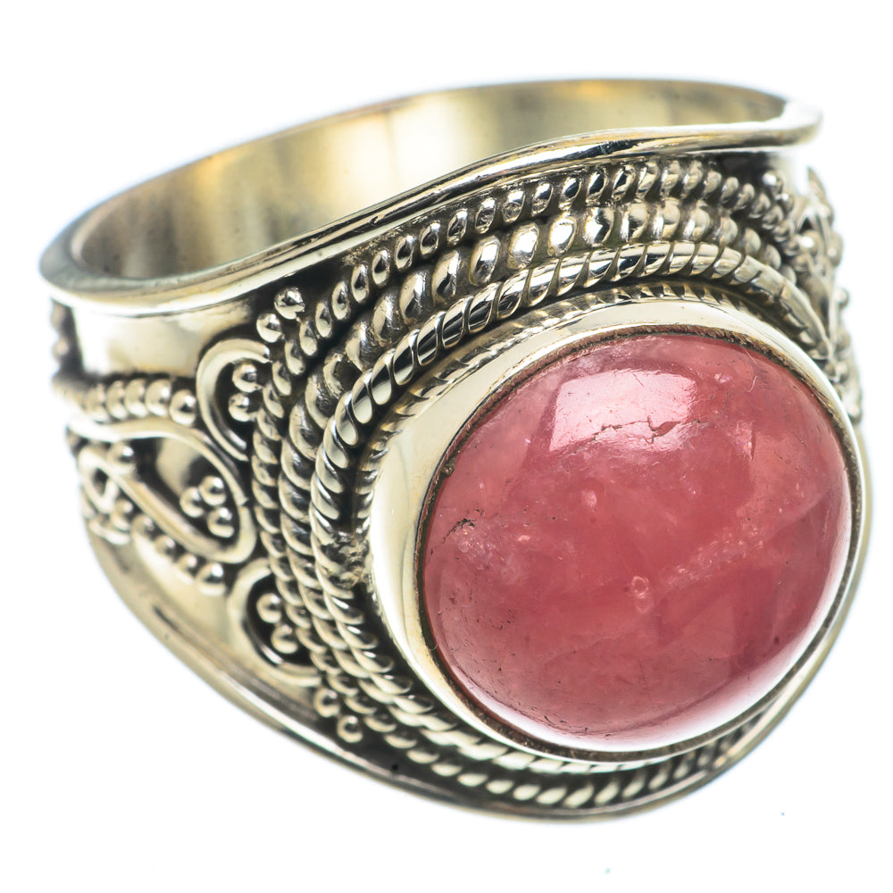 Rhodochrosite Rings handcrafted by Ana Silver Co - RING66606