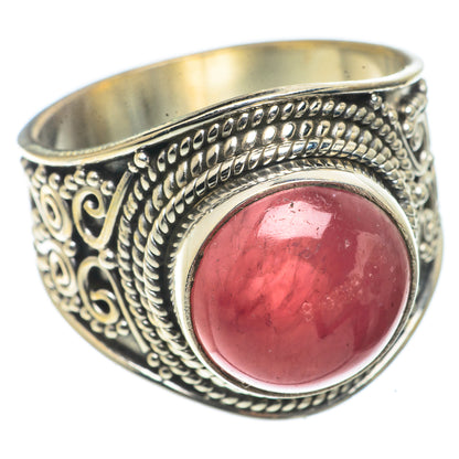 Pink Tourmaline Rings handcrafted by Ana Silver Co - RING66607