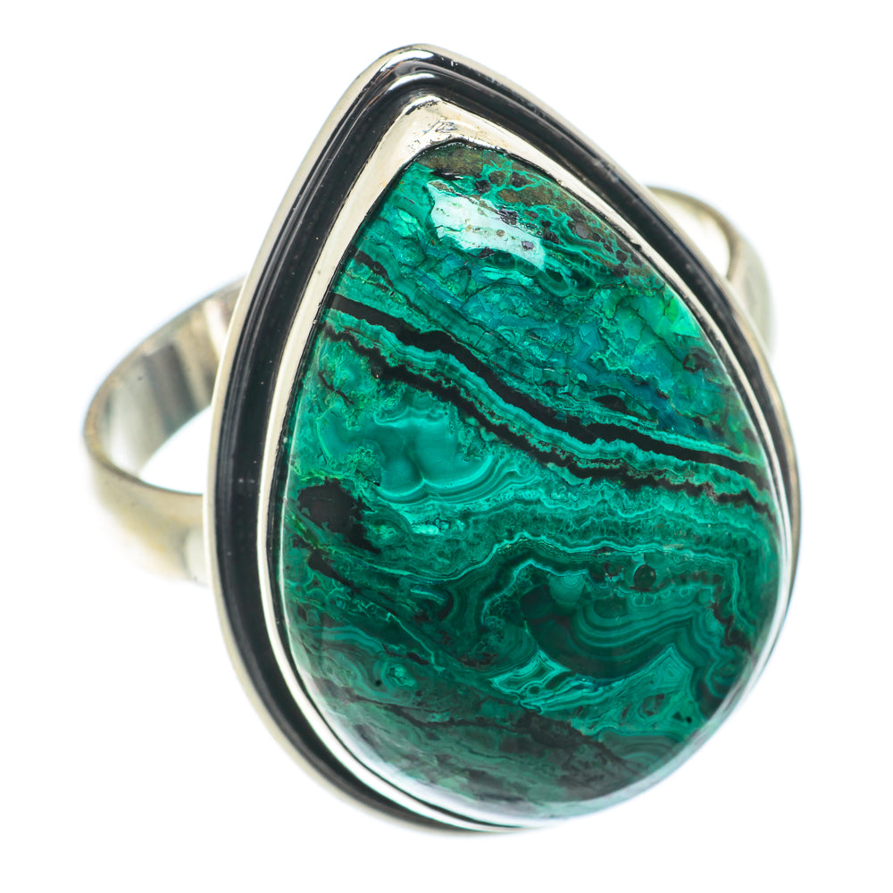 Chrysocolla Rings handcrafted by Ana Silver Co - RING66617