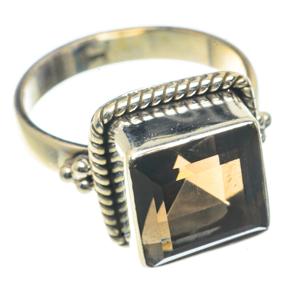 Smoky Quartz Rings handcrafted by Ana Silver Co - RING66621