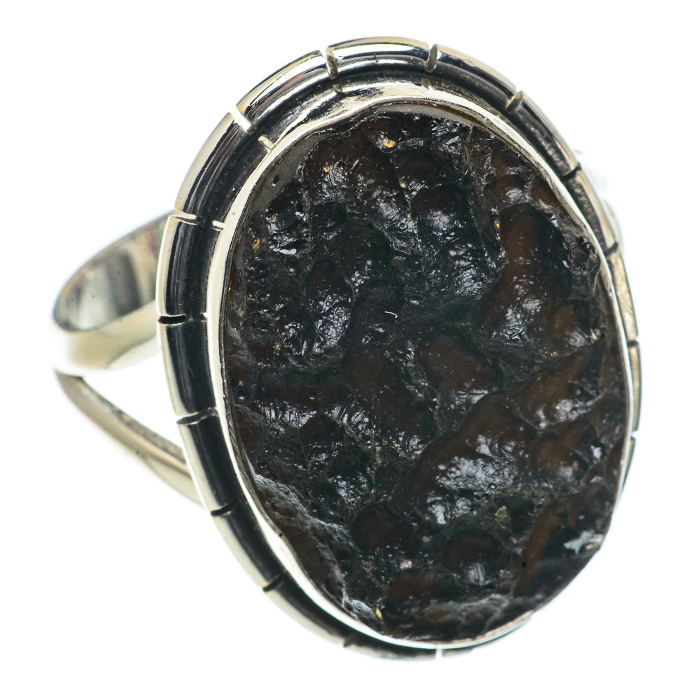 Tektite Rings handcrafted by Ana Silver Co - RING66628