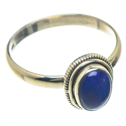 Lapis Lazuli Rings handcrafted by Ana Silver Co - RING66634