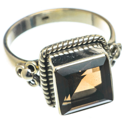 Smoky Quartz Rings handcrafted by Ana Silver Co - RING66635