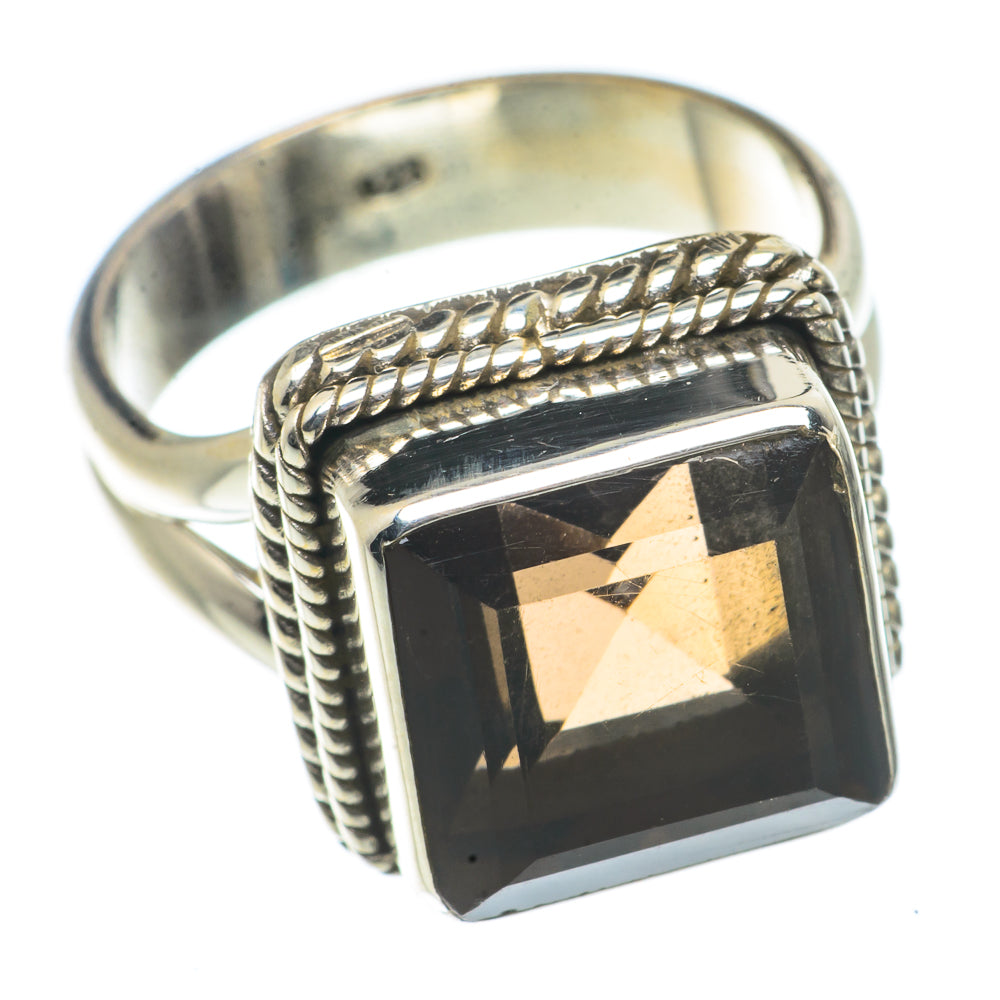 Smoky Quartz Rings handcrafted by Ana Silver Co - RING66636