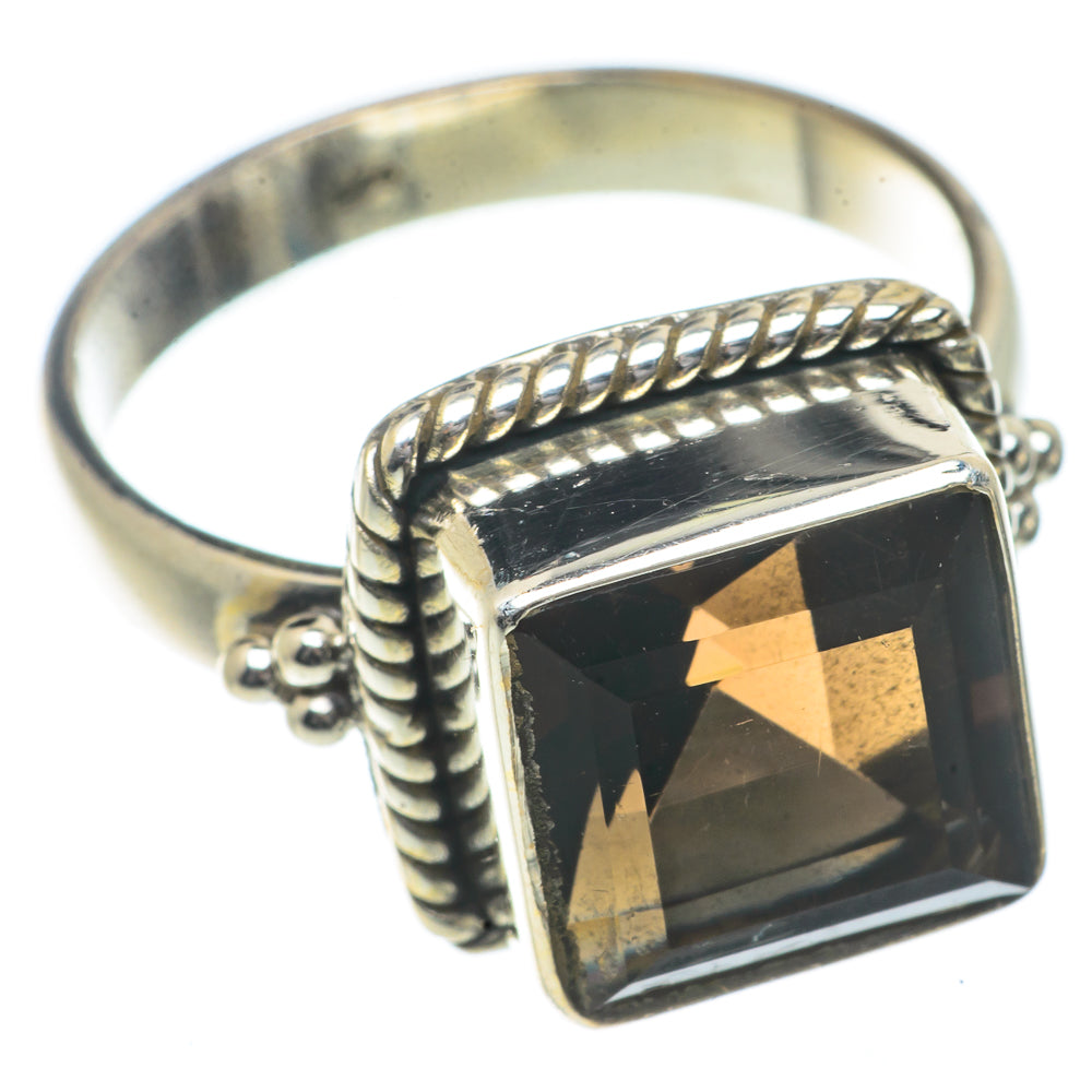 Smoky Quartz Rings handcrafted by Ana Silver Co - RING66637