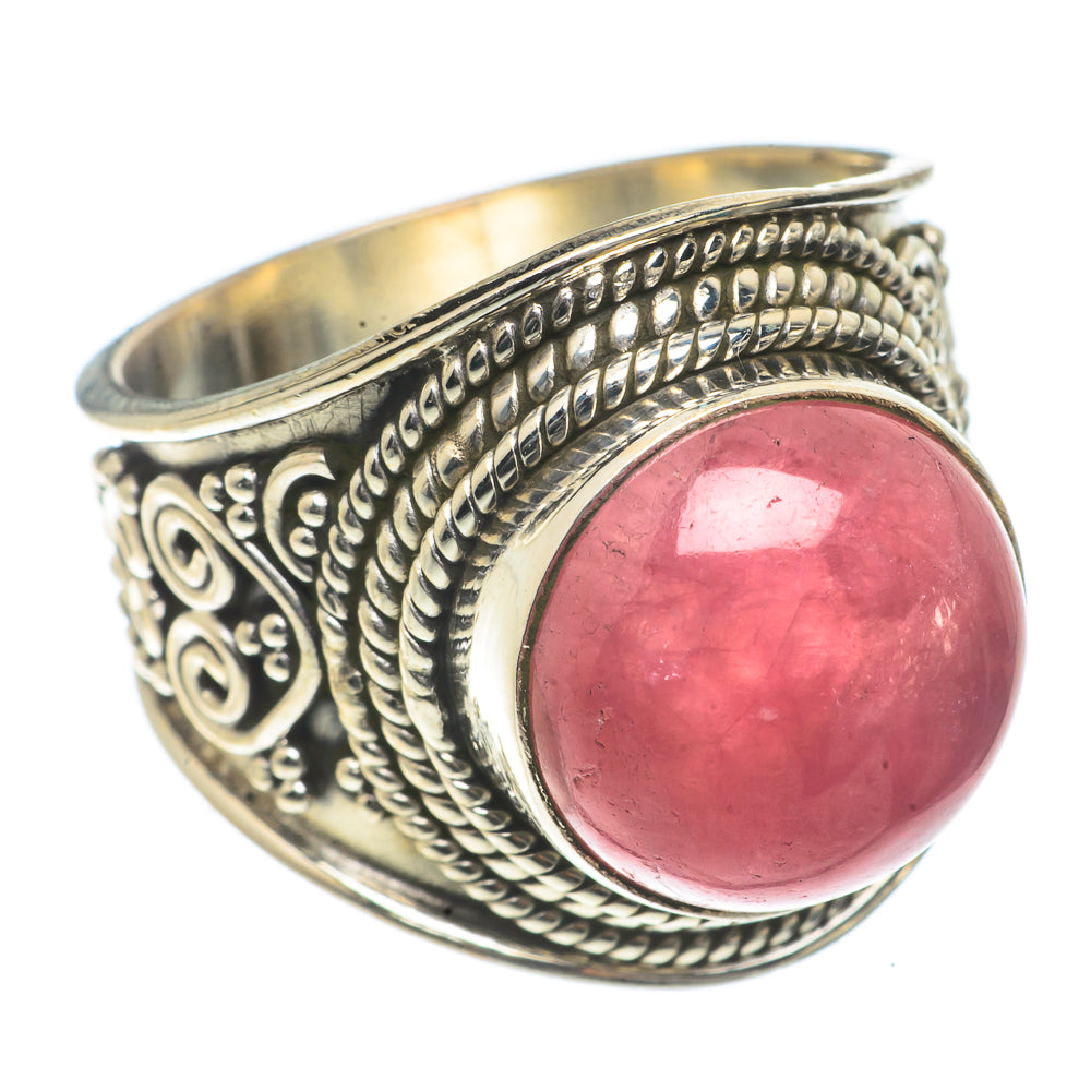 Rhodochrosite Rings handcrafted by Ana Silver Co - RING66653