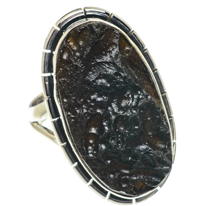 Tektite Rings handcrafted by Ana Silver Co - RING66658