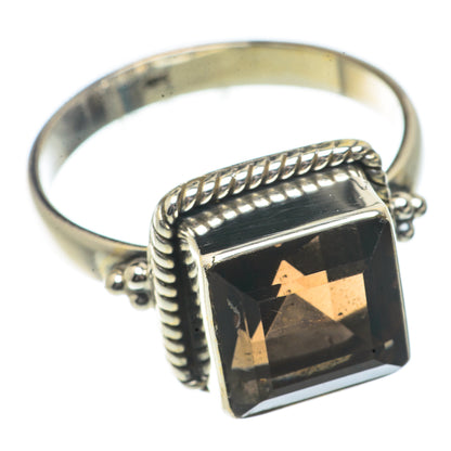 Smoky Quartz Rings handcrafted by Ana Silver Co - RING66662