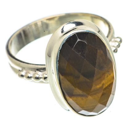 Tiger Eye Rings handcrafted by Ana Silver Co - RING66663