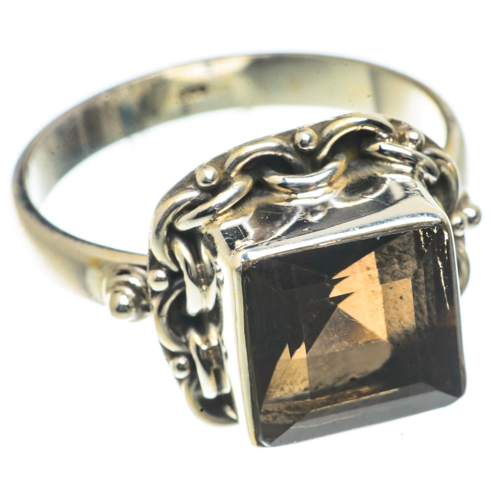 Smoky Quartz Rings handcrafted by Ana Silver Co - RING66664