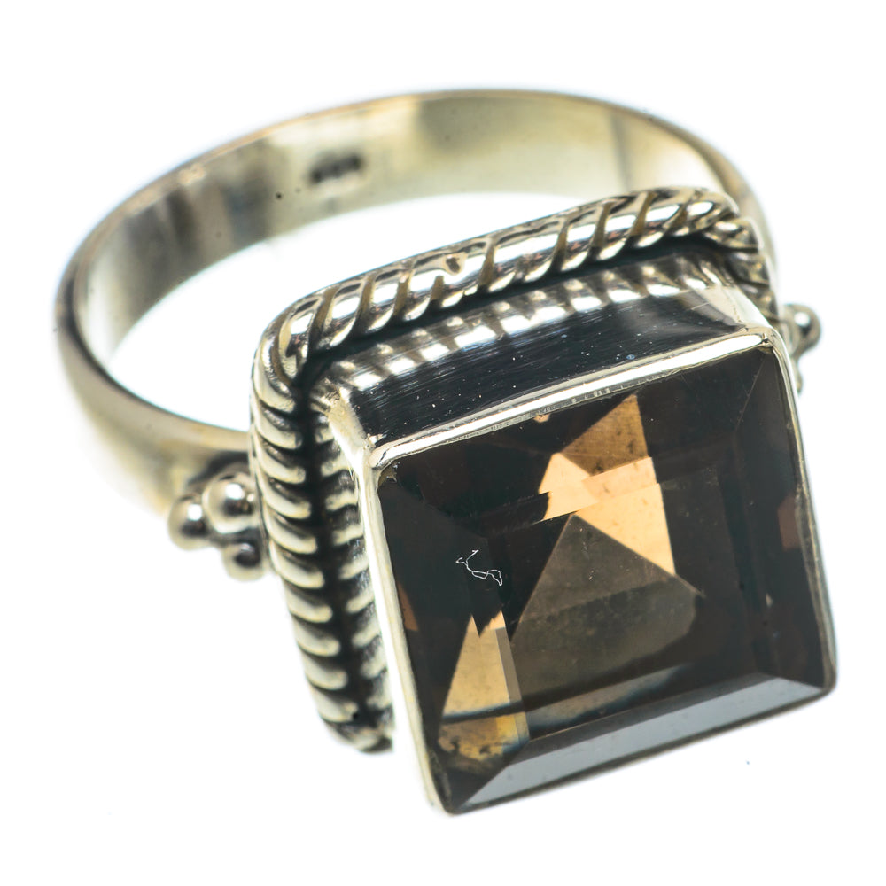 Smoky Quartz Rings handcrafted by Ana Silver Co - RING66671