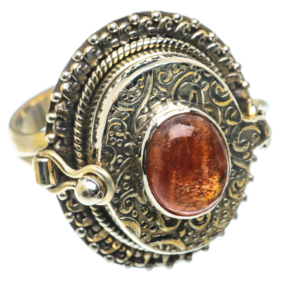 Sunstone Rings handcrafted by Ana Silver Co - RING66676