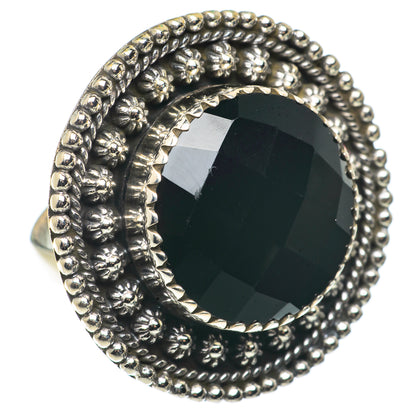 Black Onyx Rings handcrafted by Ana Silver Co - RING66681