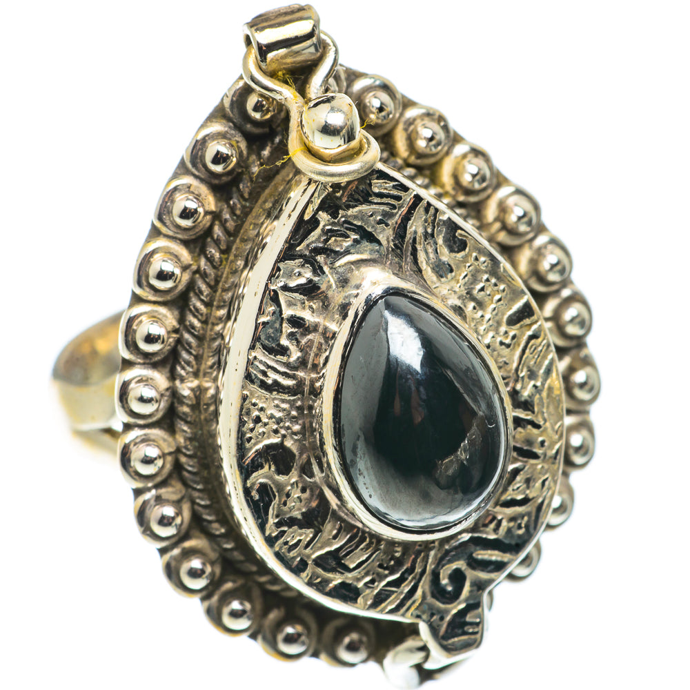 Hematite Rings handcrafted by Ana Silver Co - RING66695