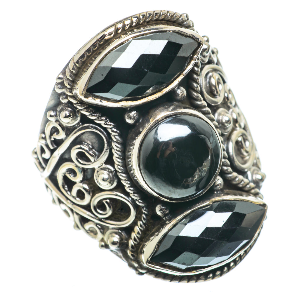 Hematite Rings handcrafted by Ana Silver Co - RING66696