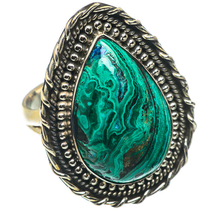 Chrysocolla Rings handcrafted by Ana Silver Co - RING66704
