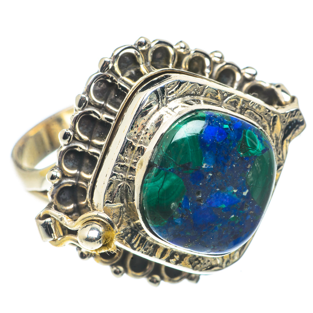 Azurite Rings handcrafted by Ana Silver Co - RING66726