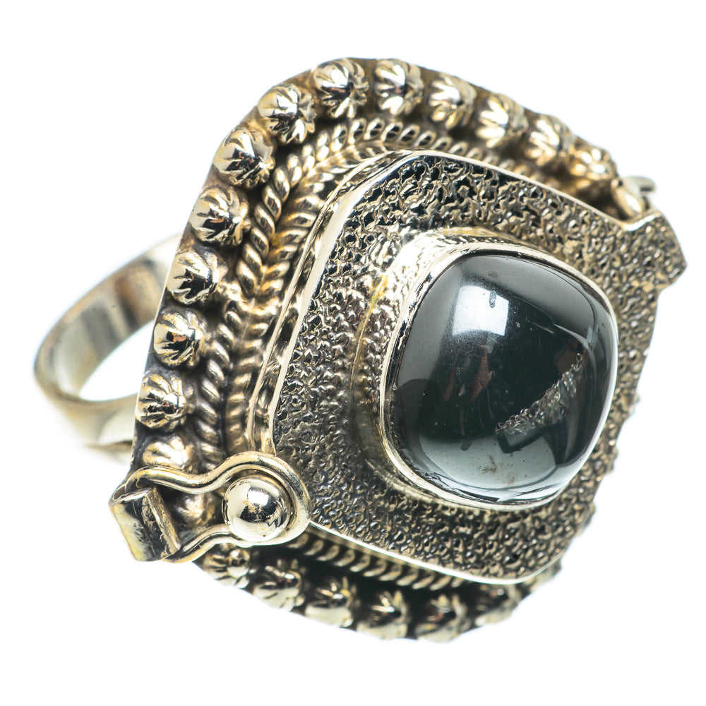 Hematite Rings handcrafted by Ana Silver Co - RING66728