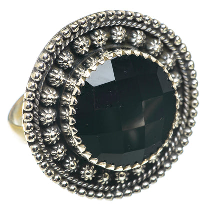Black Onyx Rings handcrafted by Ana Silver Co - RING66743