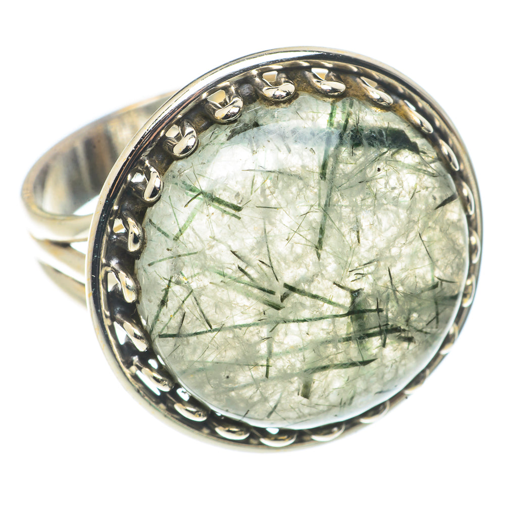Tourmalinated Quartz Rings handcrafted by Ana Silver Co - RING66767