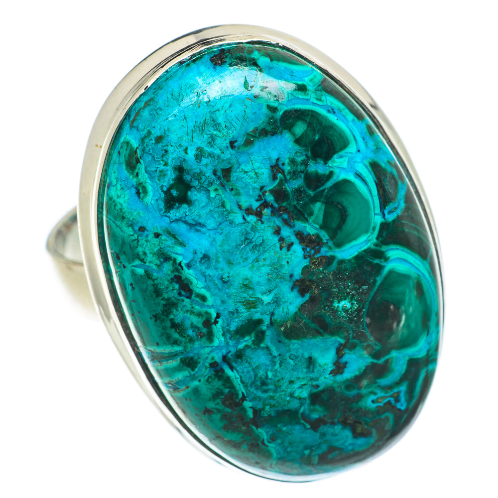 Chrysocolla Rings handcrafted by Ana Silver Co - RING66773