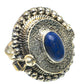 Lapis Lazuli Rings handcrafted by Ana Silver Co - RING66775