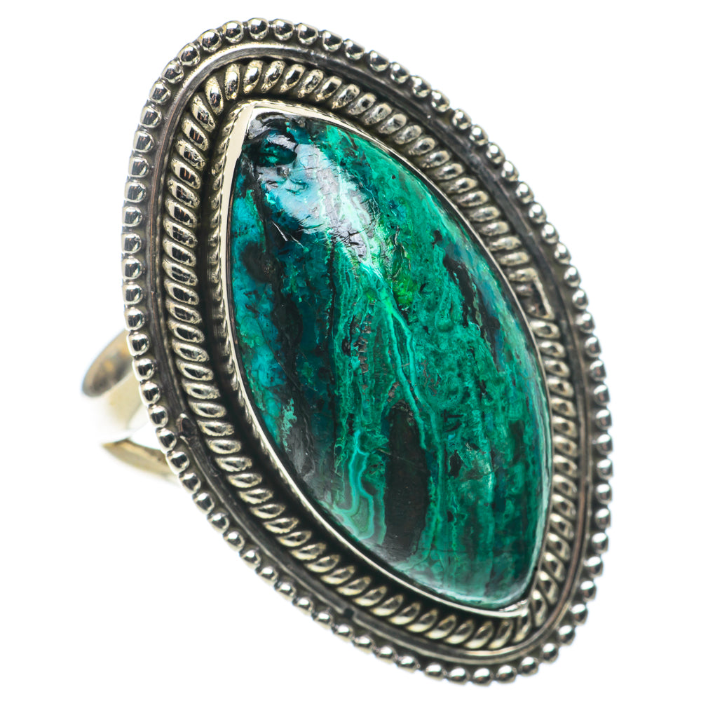 Chrysocolla Rings handcrafted by Ana Silver Co - RING66776