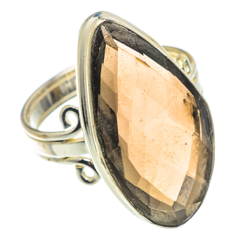 Smoky Quartz Rings handcrafted by Ana Silver Co - RING66781