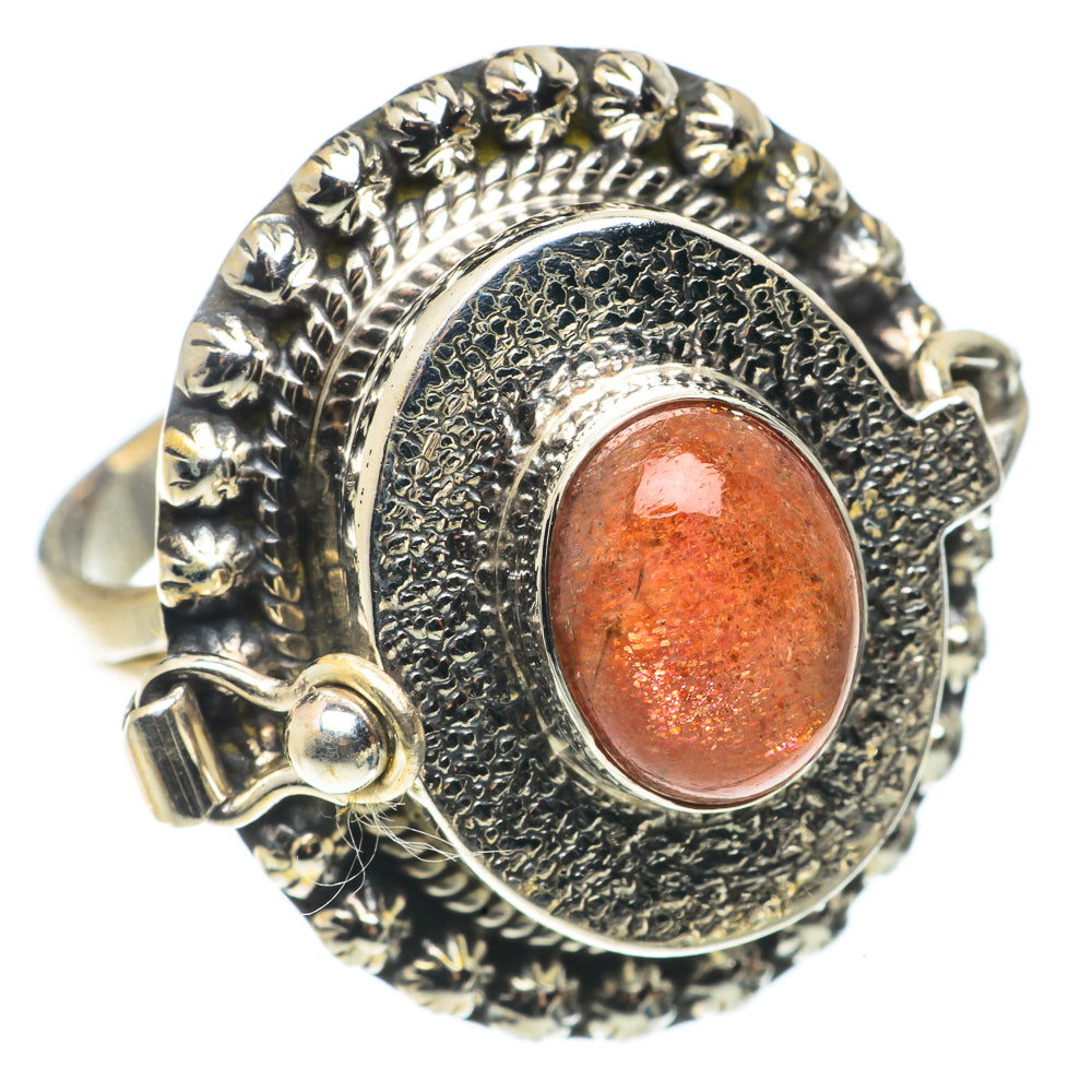 Sunstone Rings handcrafted by Ana Silver Co - RING66785