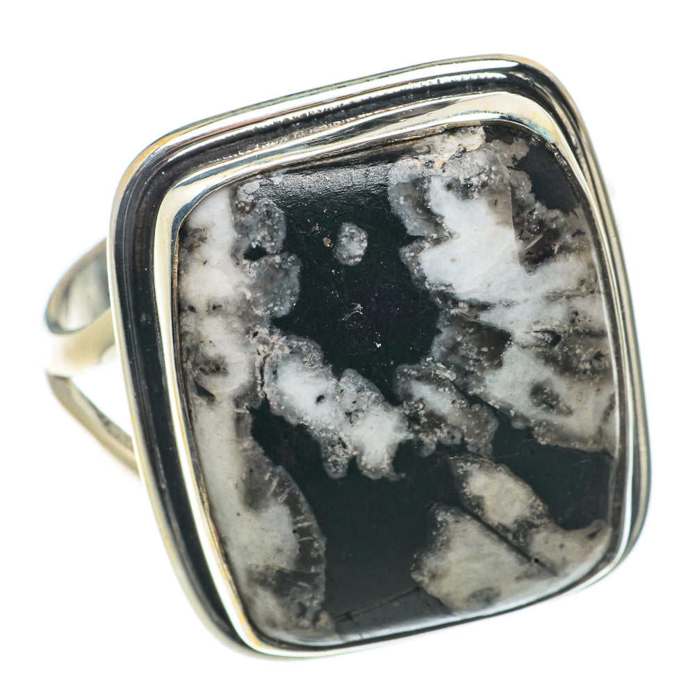 Chrysanthemum Stone Rings handcrafted by Ana Silver Co - RING66788