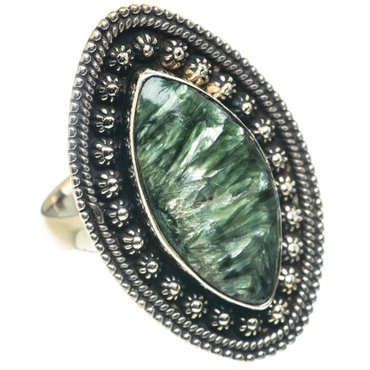 Seraphinite Rings handcrafted by Ana Silver Co - RING66797