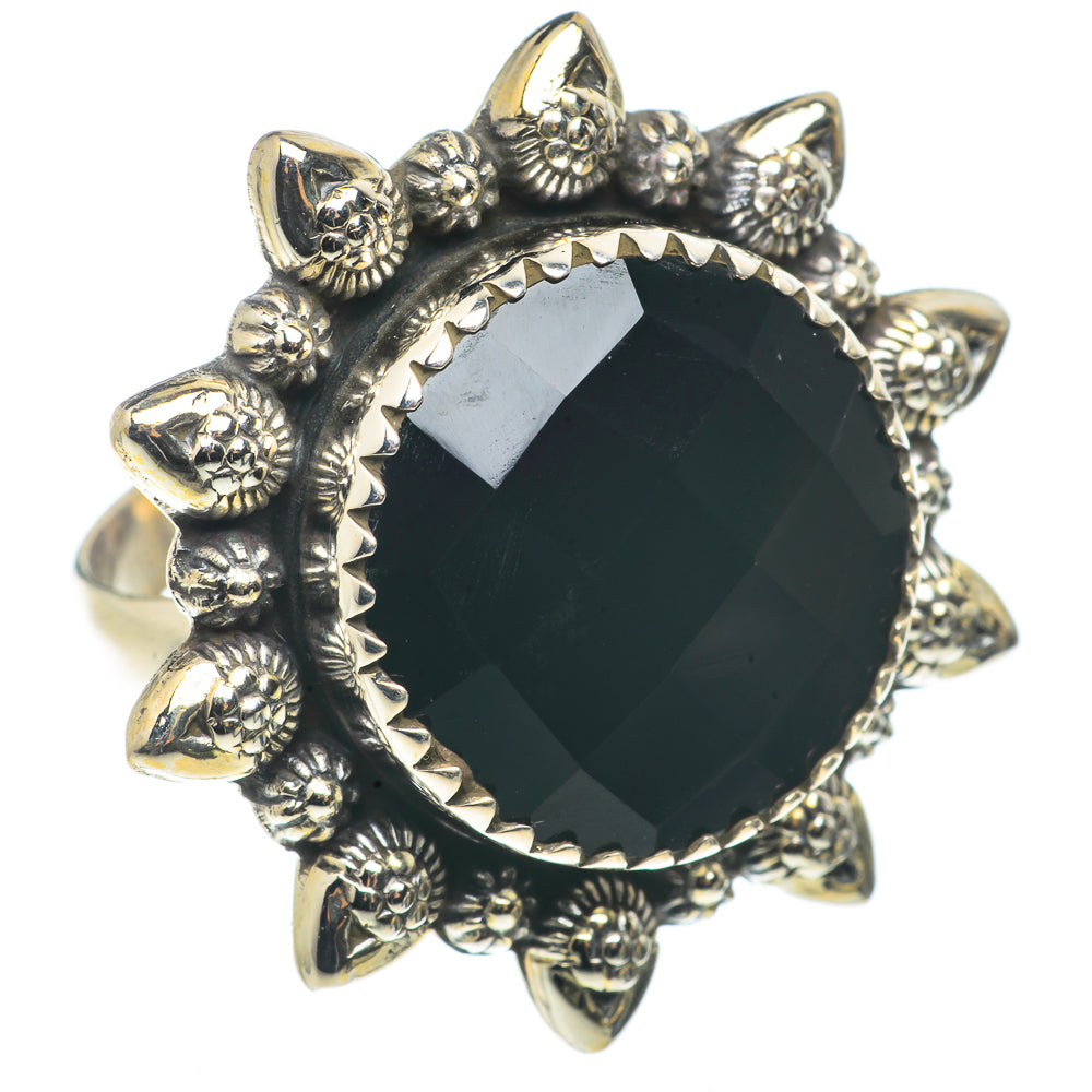 Black Onyx Rings handcrafted by Ana Silver Co - RING66806