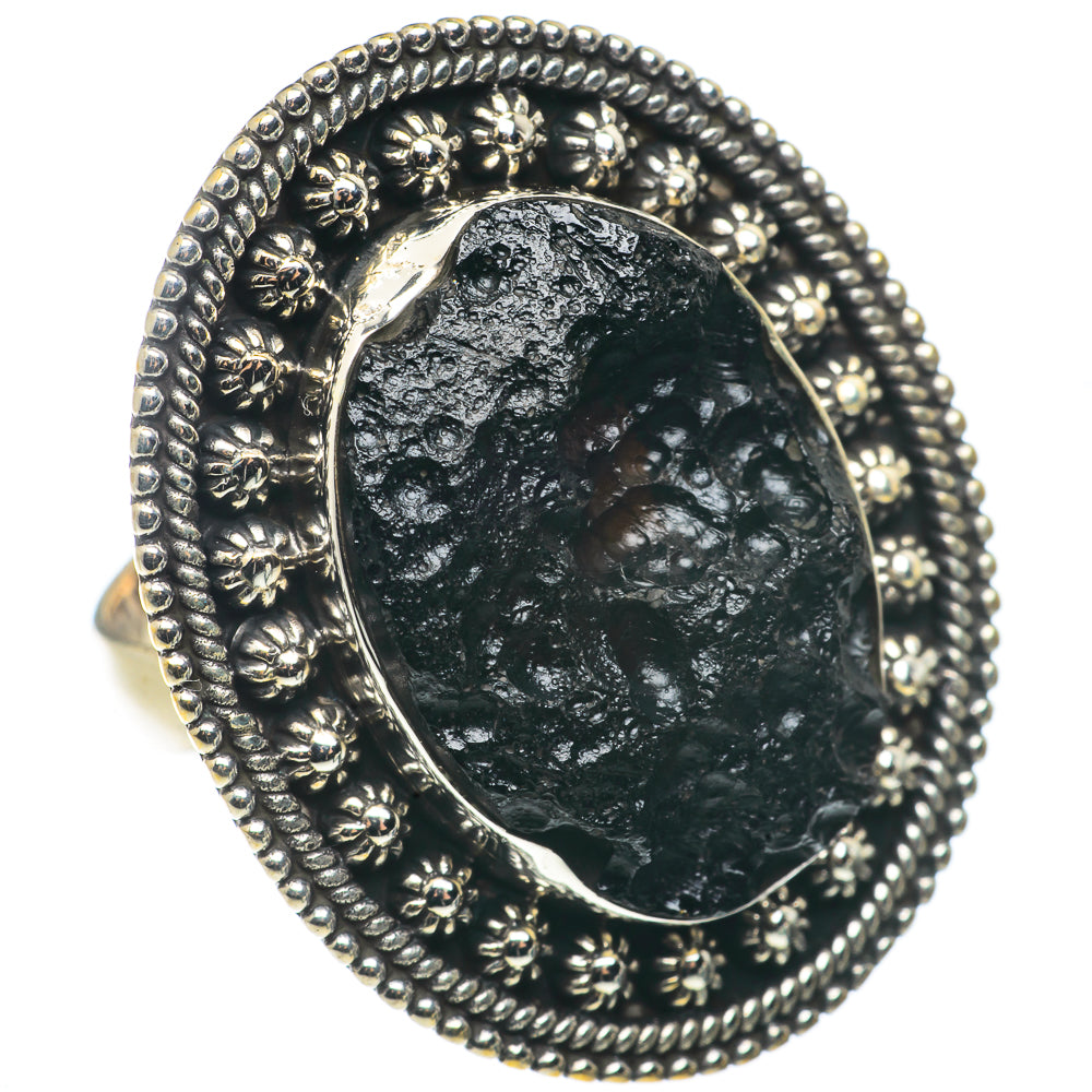 Tektite Rings handcrafted by Ana Silver Co - RING66816