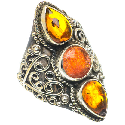 Sunstone Rings handcrafted by Ana Silver Co - RING66823