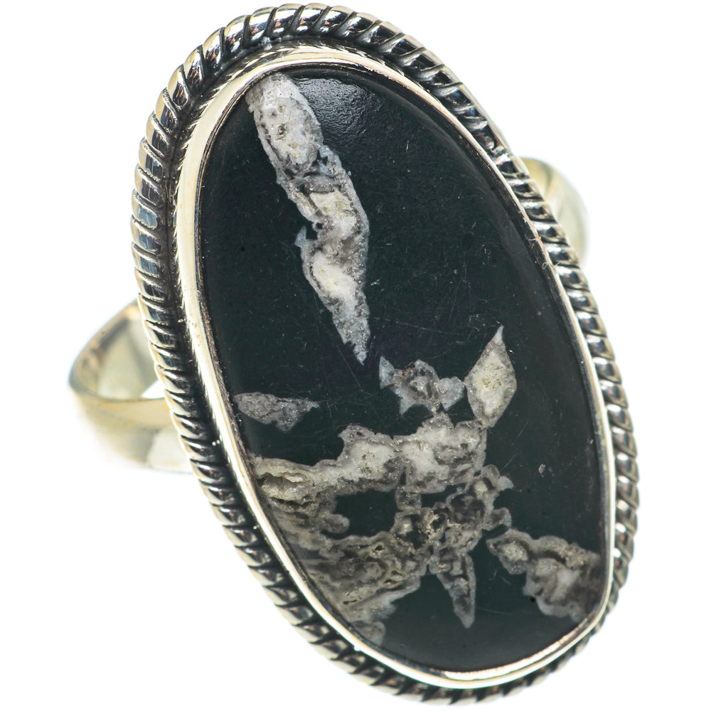 Chrysanthemum Stone Rings handcrafted by Ana Silver Co - RING66826